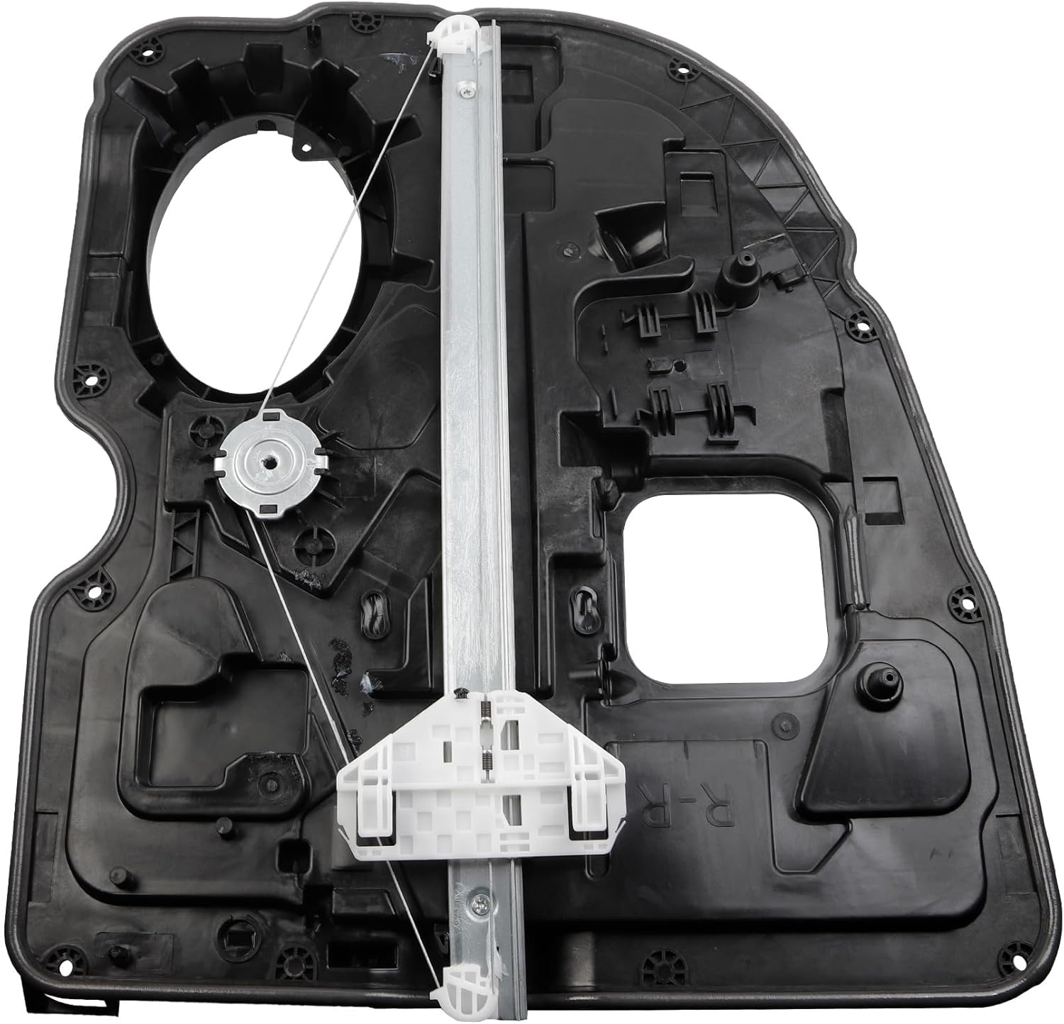 Installing Rear Window Regulator Dasbecan Steel Cable Design on a wooden desk