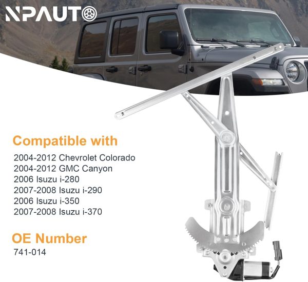 Front Power Window Regulator NPAUTO Motor-2