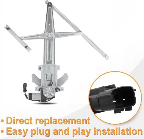 Front Power Window Regulator NPAUTO Motor-4