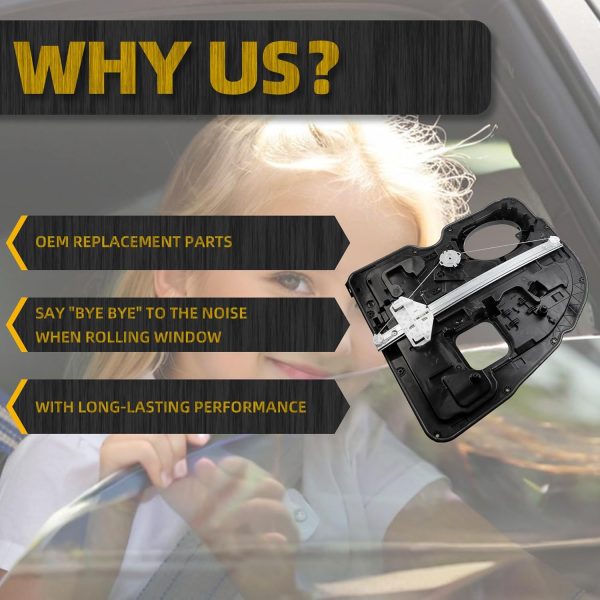 Rear Window Regulator Dasbecan Steel Cable Design-2