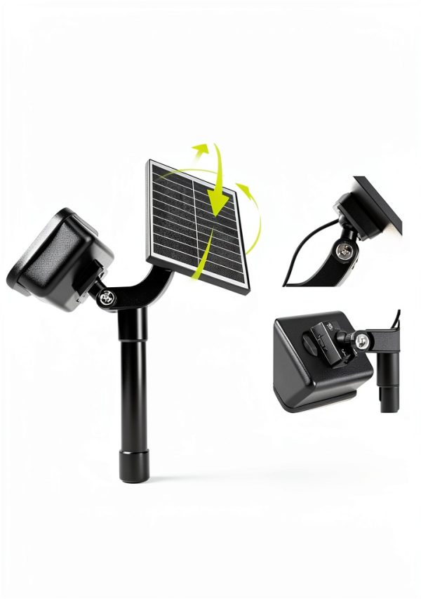 Solar Spotlights JACKYLED 84-LED 4 Pack Waterproof Adjustable-3