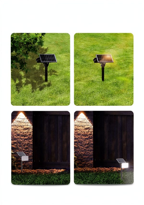 Solar Spotlights JACKYLED 84-LED 4 Pack Waterproof Adjustable-4